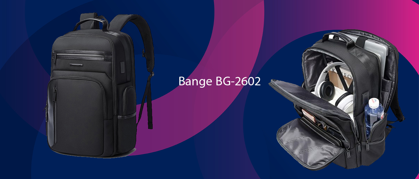 کوله پشتی بنج مدل Bange BG-2602 مناسب لپ تاپ 15.6 اینچی